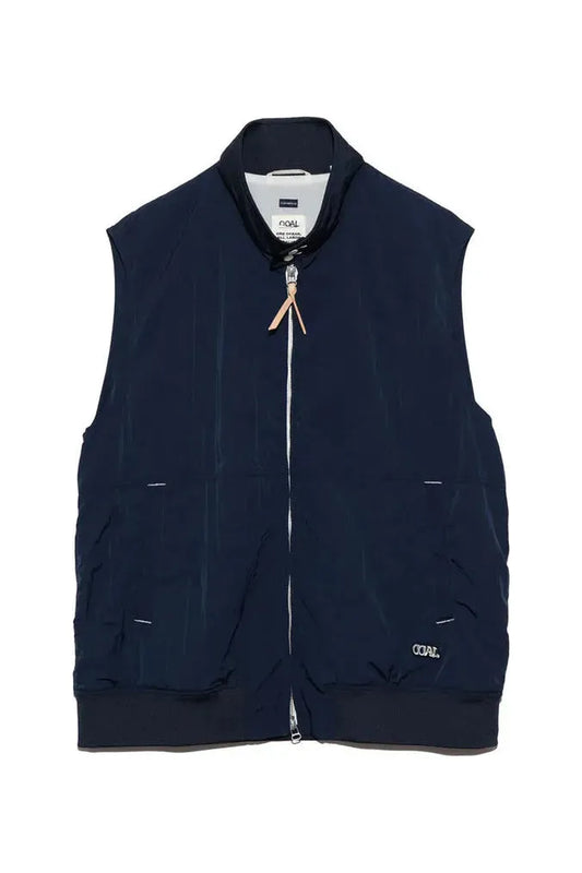 Zip Up Wind Vest - Navy - DUNE + SALT