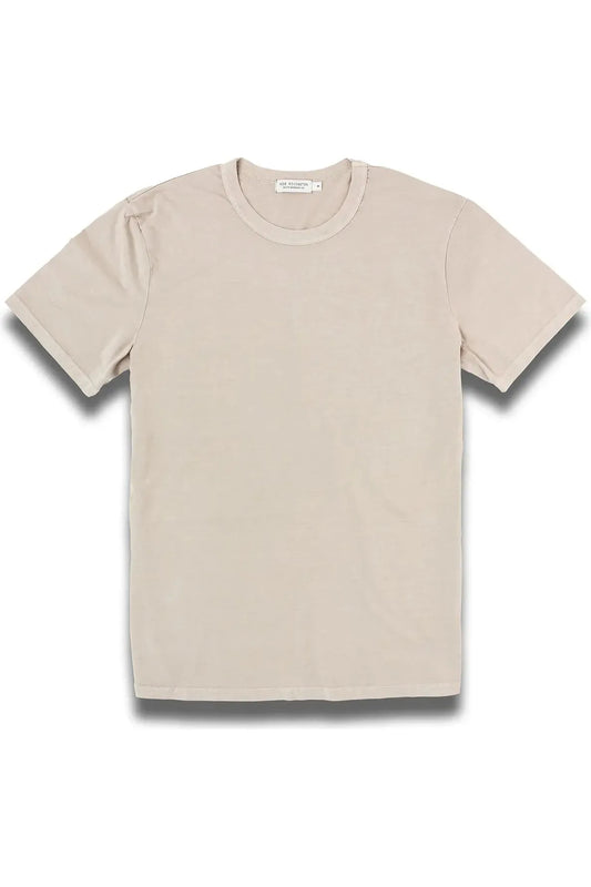 Supima SS Crewneck Tee - Sand - DUNE + SALT