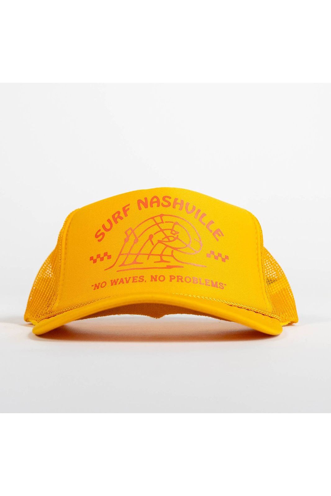 Surf Nashville Trucker Hat - Gold/Orange - DUNE + SALT