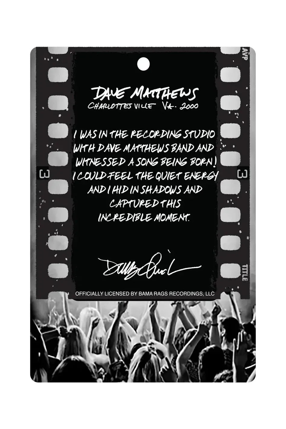 "Dave Matthews Rose" Women's Tee - Faded Black - DUNE + SALT