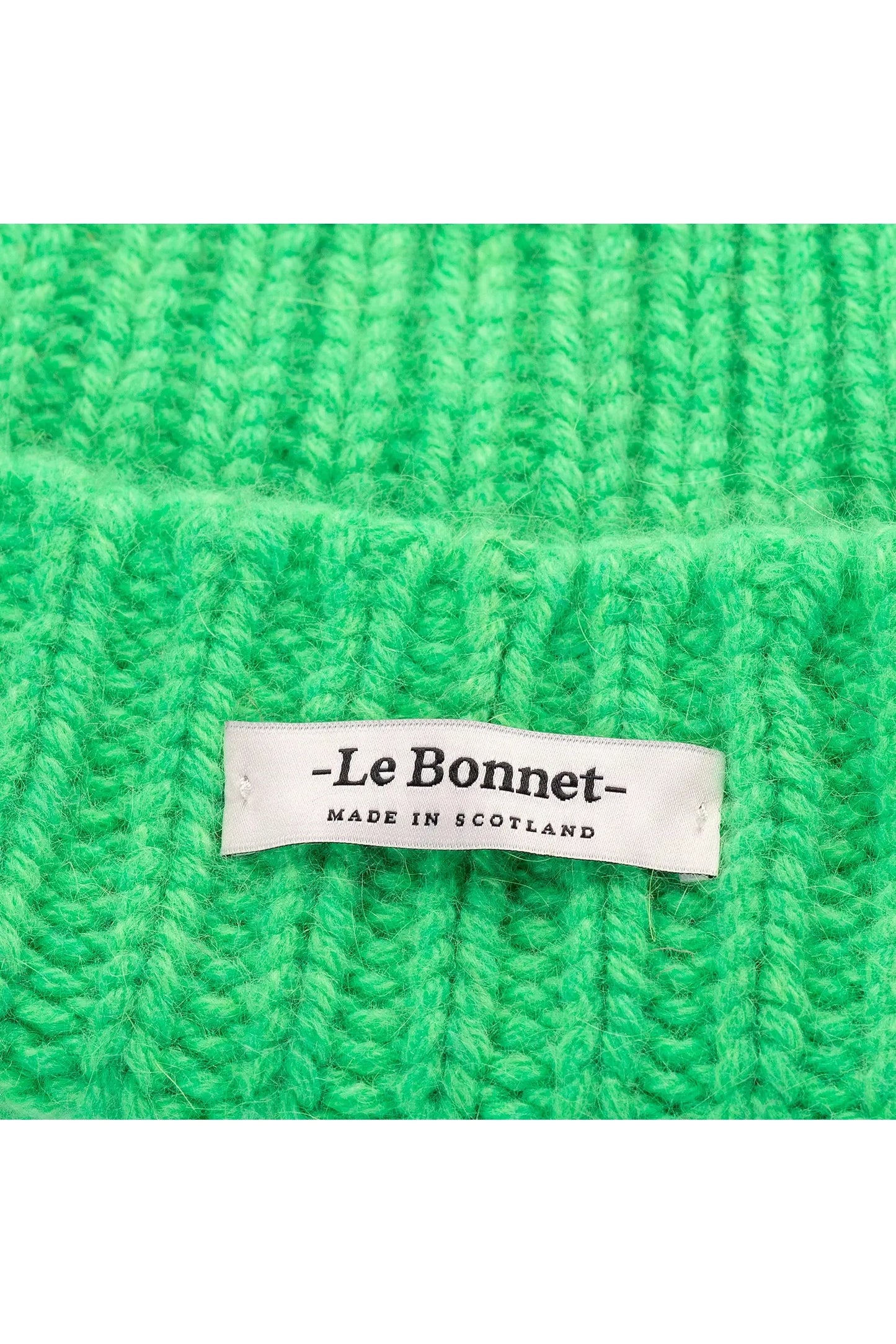 Le Bonnet Logo Beanie - Neon Green - DUNE + SALT
