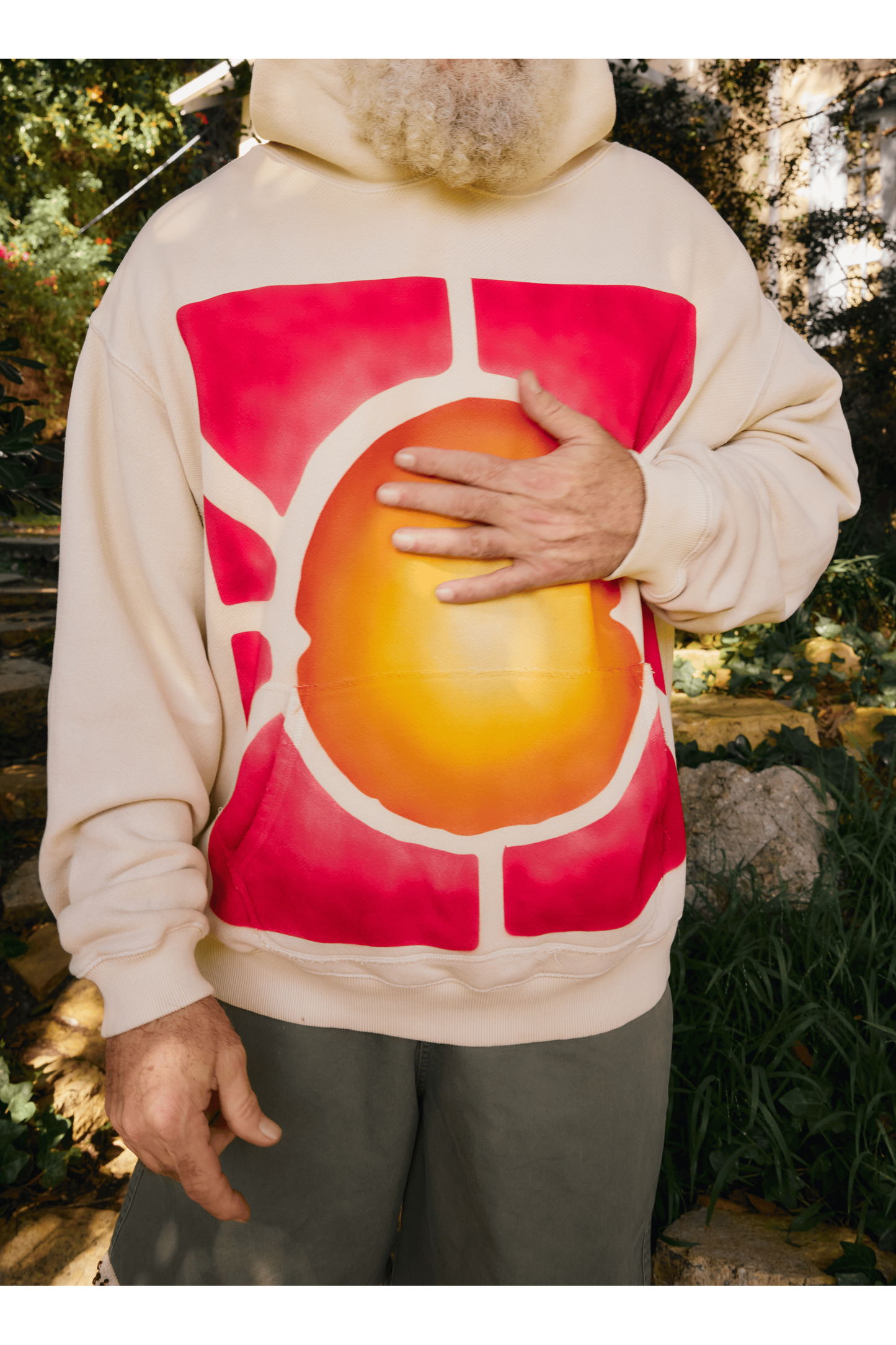 Artscape Airbrush Hoodie - Cloud - DUNE + SALT