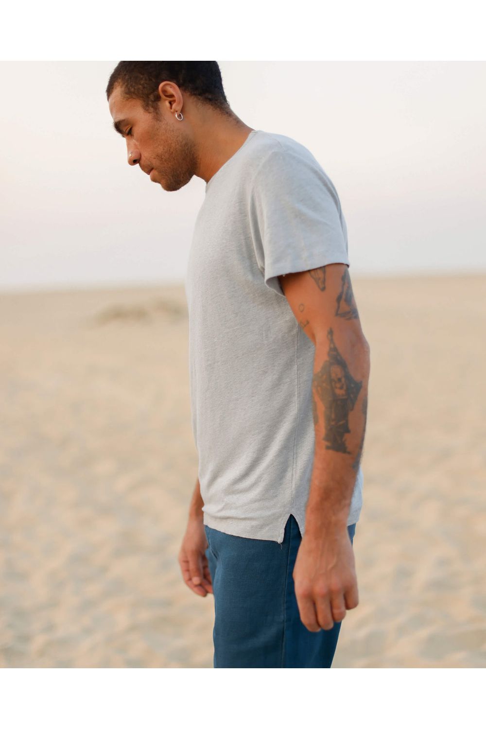 Sun Tee - Steel - DUNE + SALT