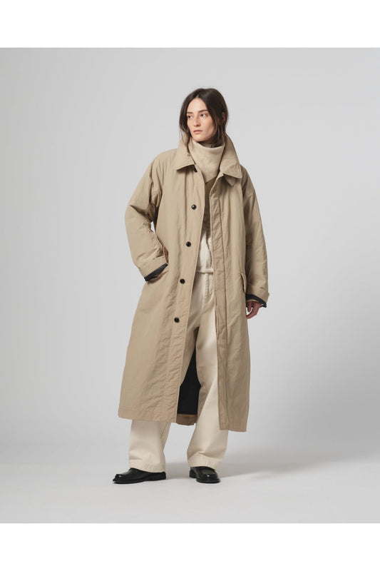 G.O.D Military Nylon Fuji Trench - Oyster
