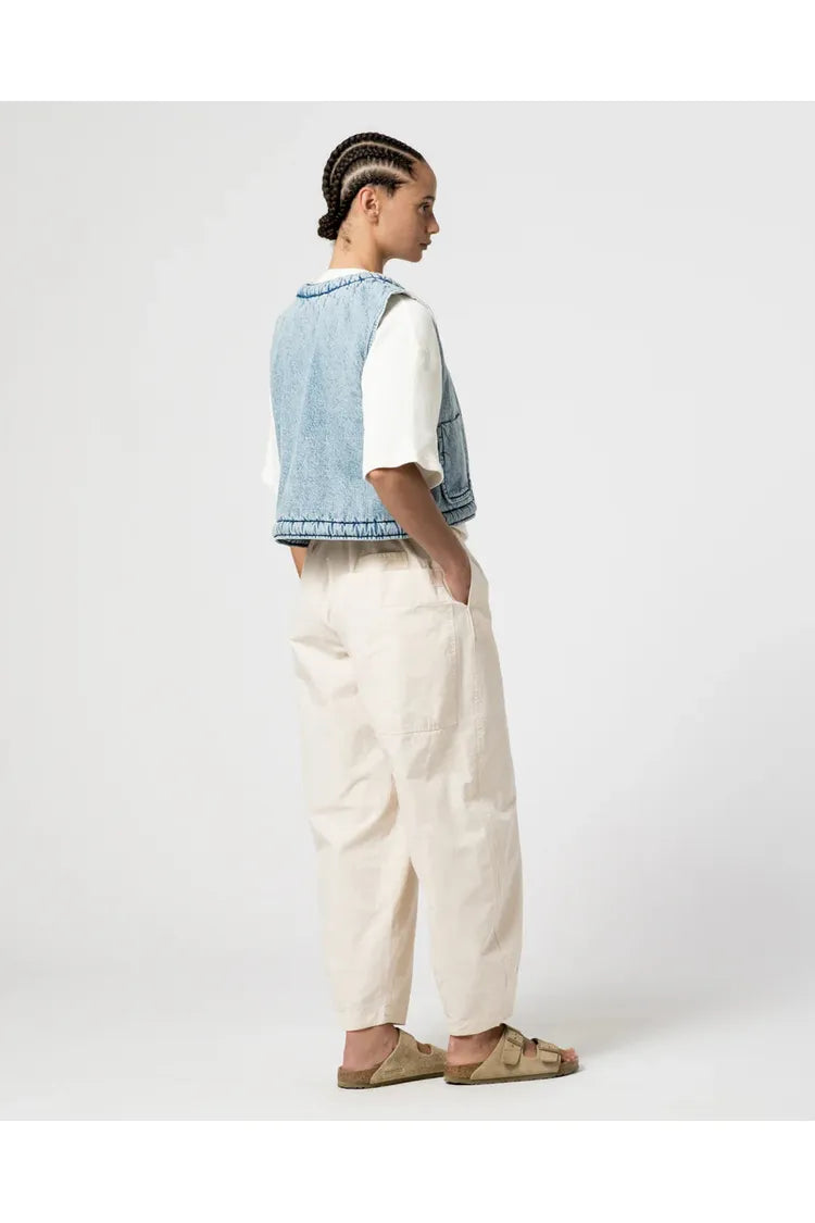 G.O.D Tsuki Salt Lake Denim Vest - Blue - DUNE + SALT