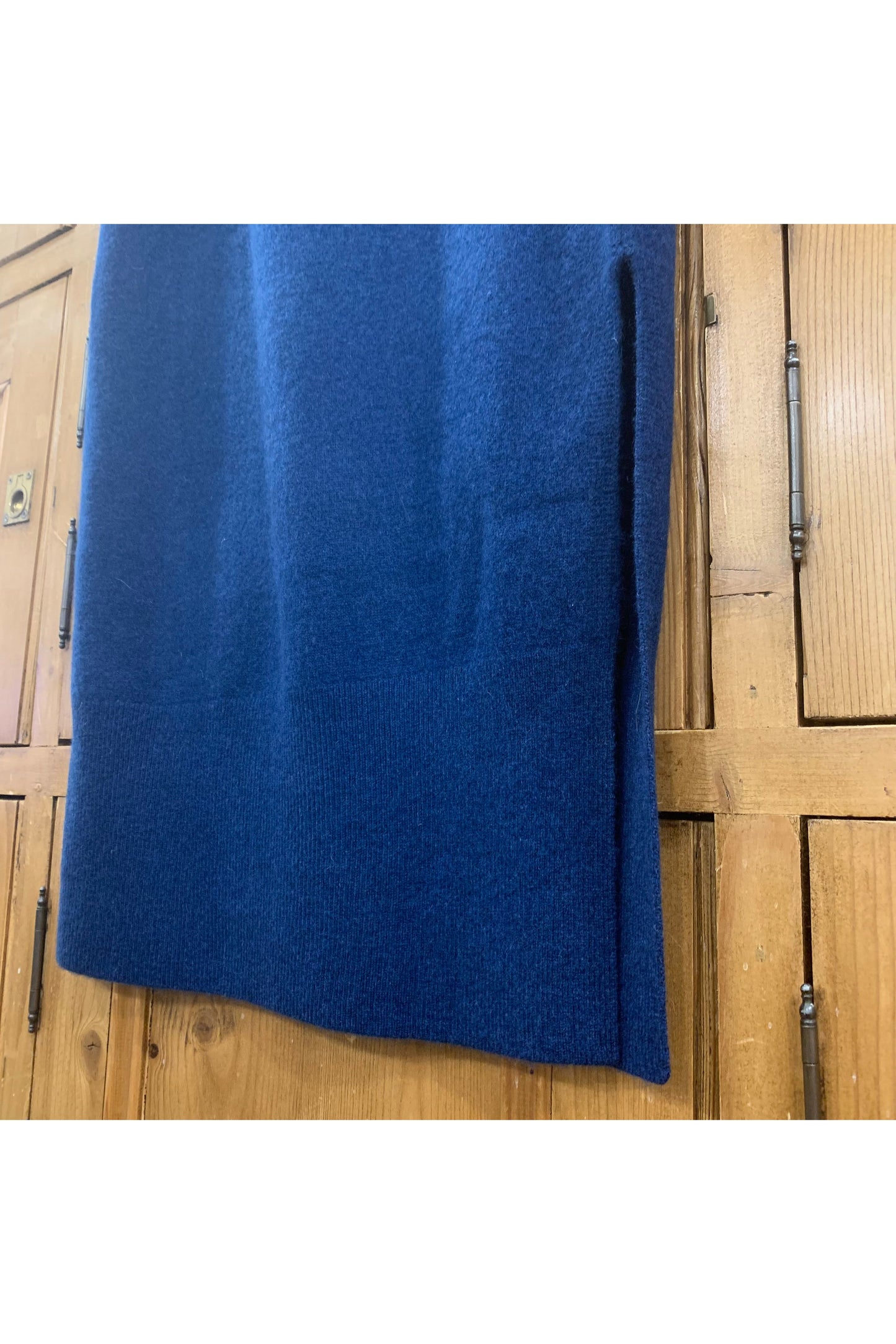 Annecy Long Side Split Skirt - Marine - DUNE + SALT