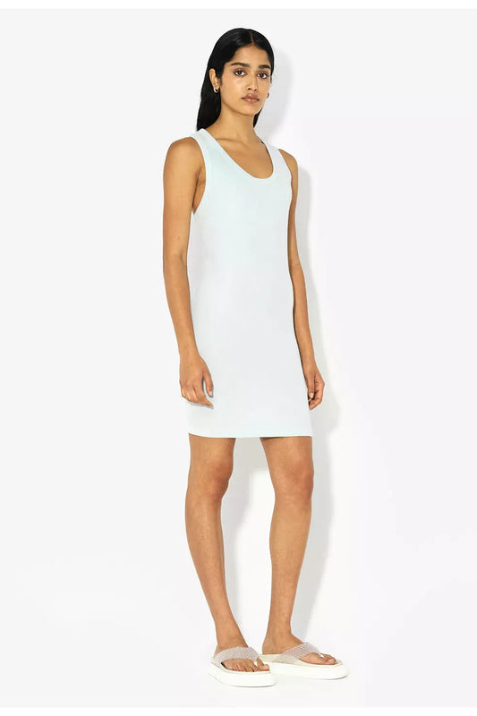 Gemini Rib Racerback Dress - Salt - DUNE + SALT