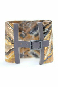 Julie Rofman JR42 Bracelet - Oro Slate Gray