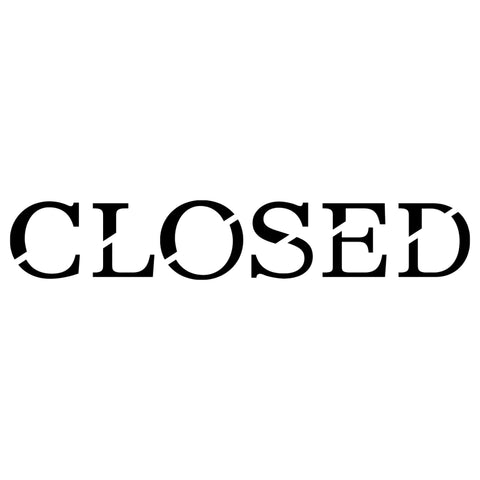 Closed