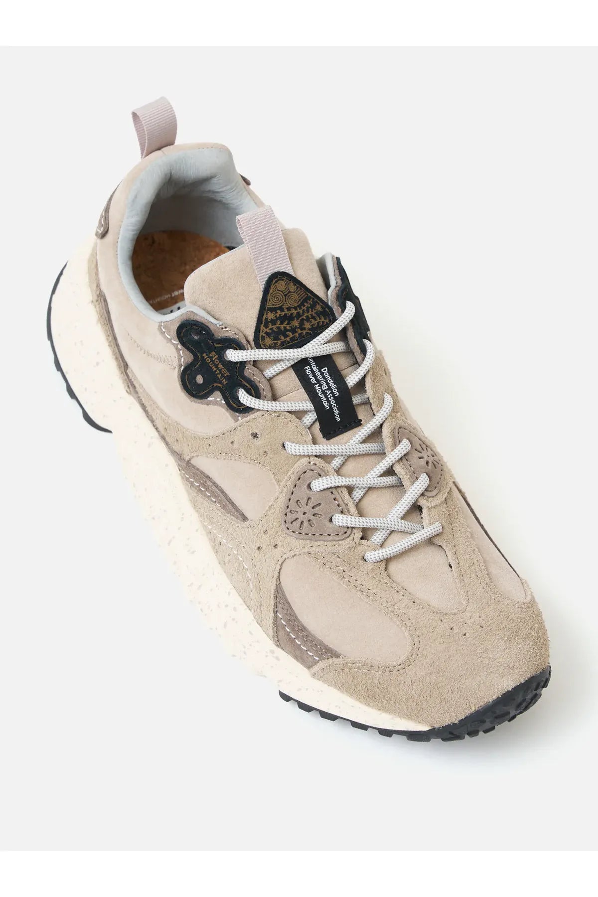 Wave Men's Hairy Velour Sneaker - Dove - DUNE + SALT