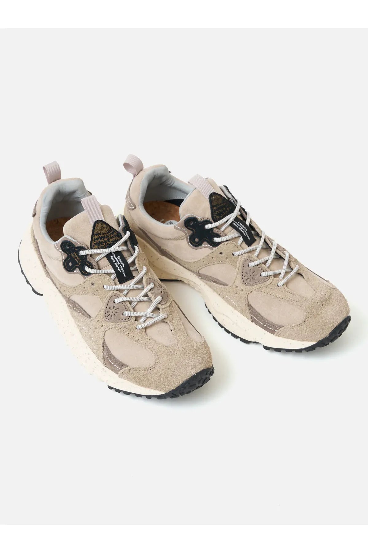 Wave Men's Hairy Velour Sneaker - Dove - DUNE + SALT