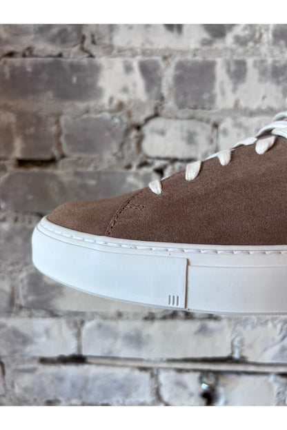 Loria Suede Low Sneaker - Taupe - DUNE + SALT