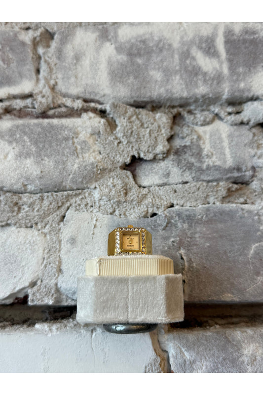 Breda x Dalmata Time Ring - Gold/Diamond