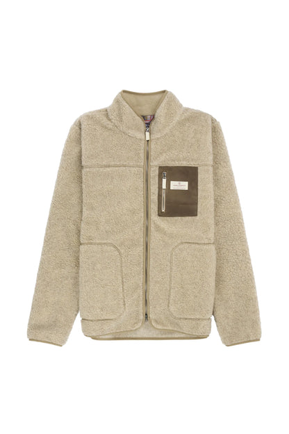 Men's Heroes Wool Fleece Jacket - Natural