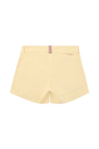 Women's 5incher Concord Garment Dyed Shorts - Butter Cream - DUNE + SALT