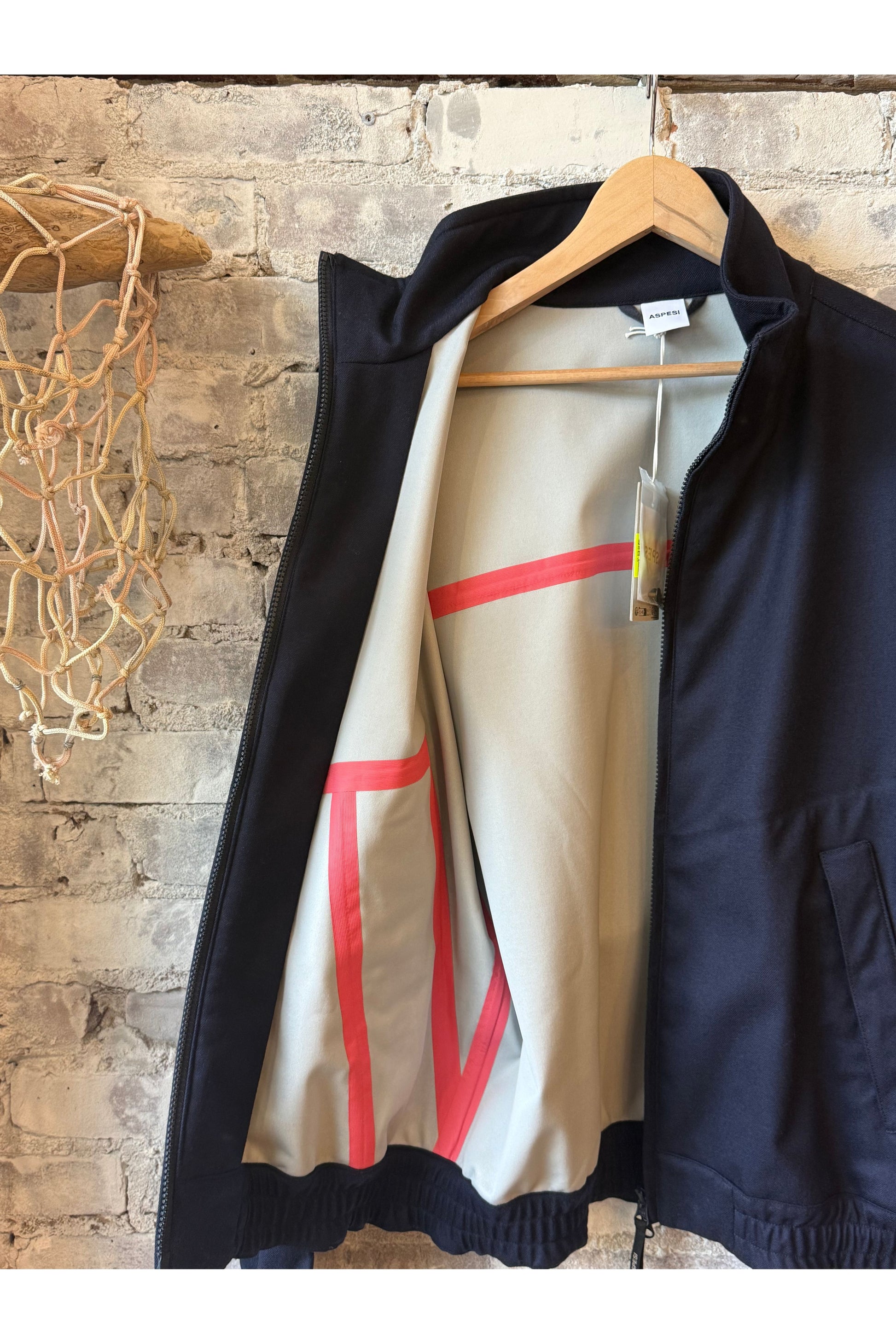 Stanton Wool Twill Jacket - Navy - DUNE + SALT