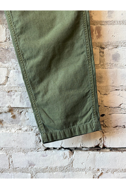 CO/LI Back Satin Pegtop Single Pleat Cargo Pants - Olive - DUNE + SALT