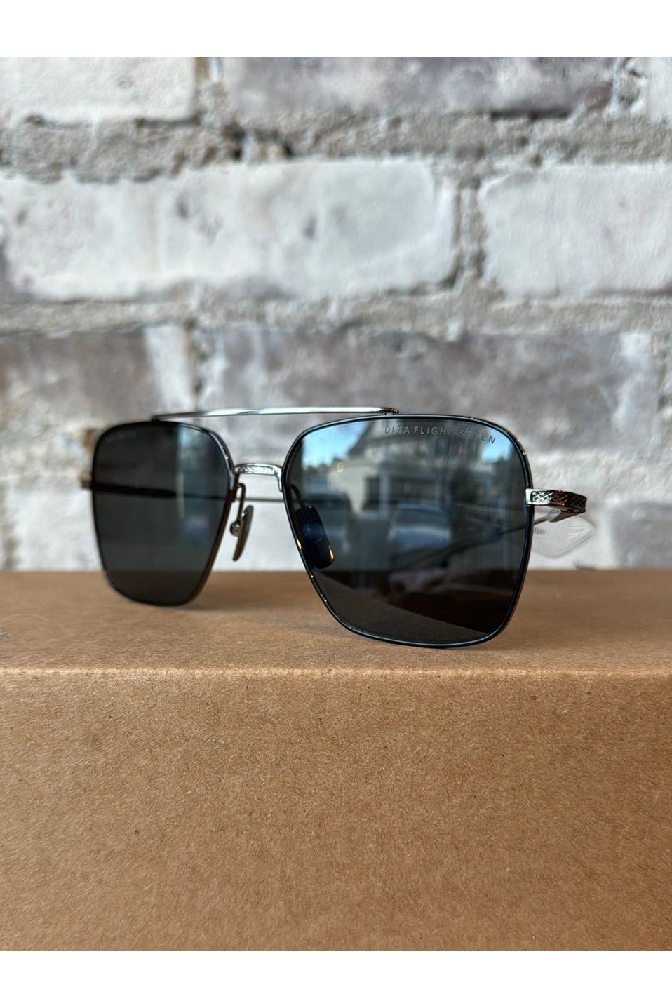 Flight Seven Glasses - Black Palladium/Black Enamel - DUNE + SALT