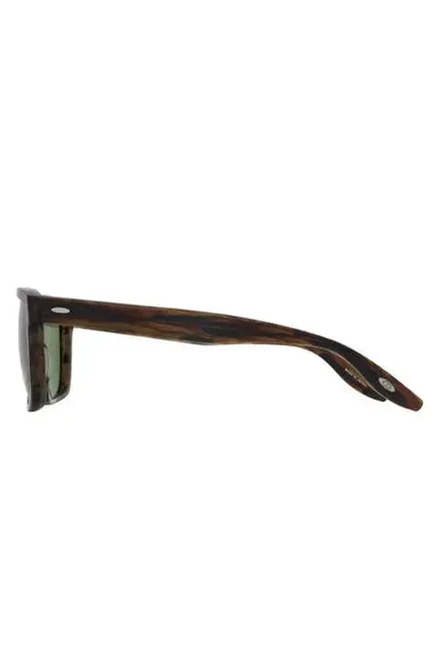 Walker Polarized Sunglasses - Matte Sulcata Tortoise / Forest - DUNE + SALT