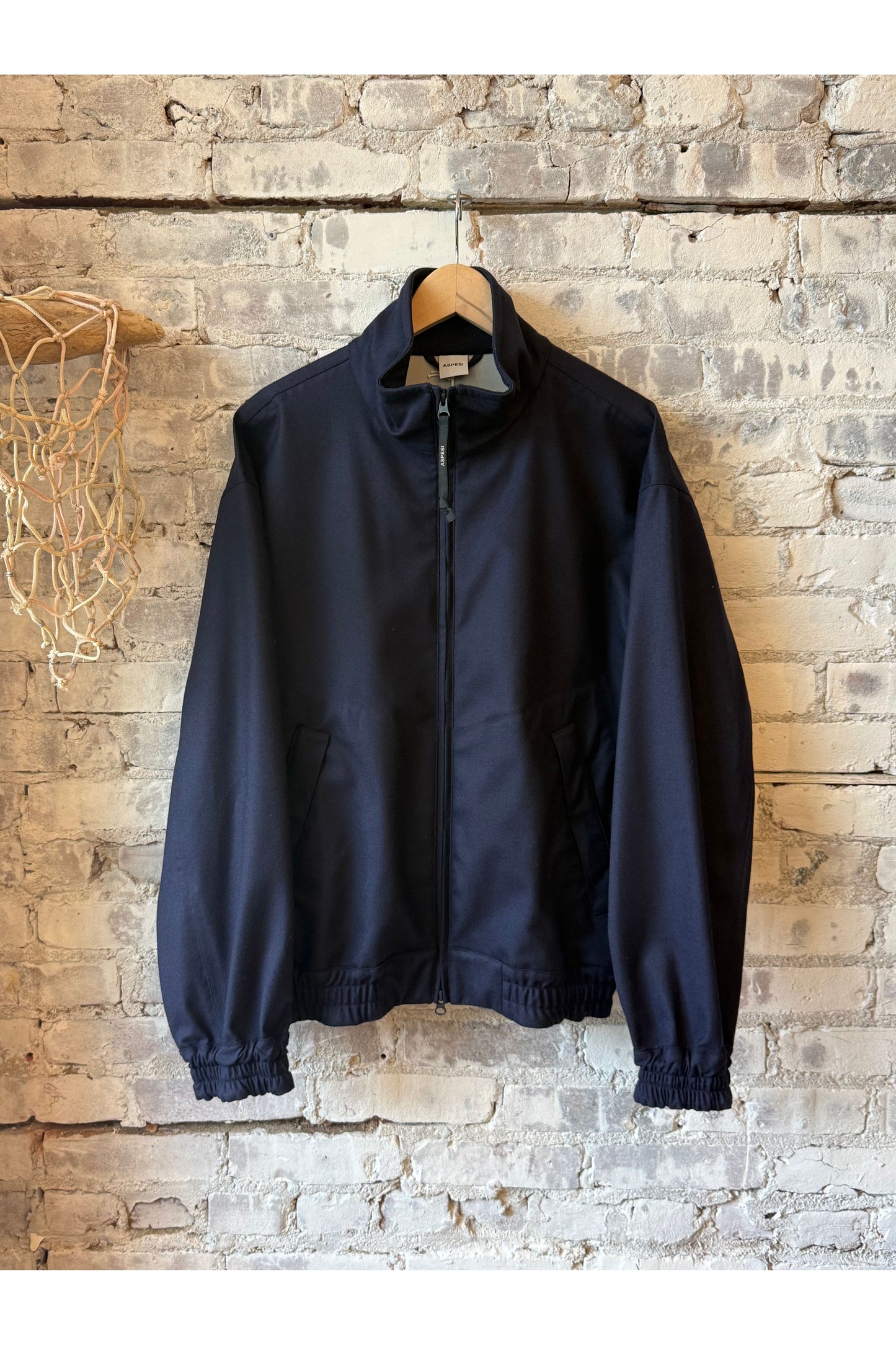 Stanton Wool Twill Jacket - Navy