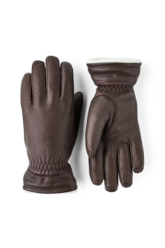 Buvika Deerskin Glove - Chocolate