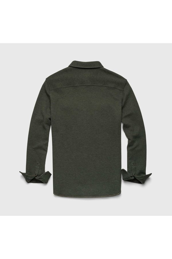 Rex Soft Knit Shirt - Green Heather - DUNE + SALT