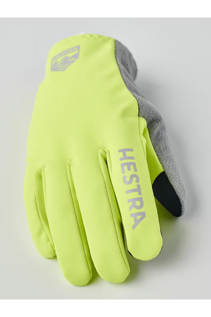 Runner's All Weather 5 Finger Glove - Hi-Vis Yellow