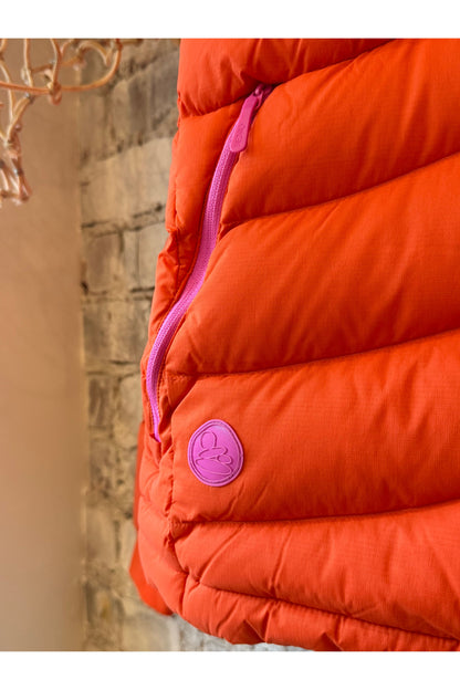 Wildpuff Packable Removable Hood Jacket - Spicy