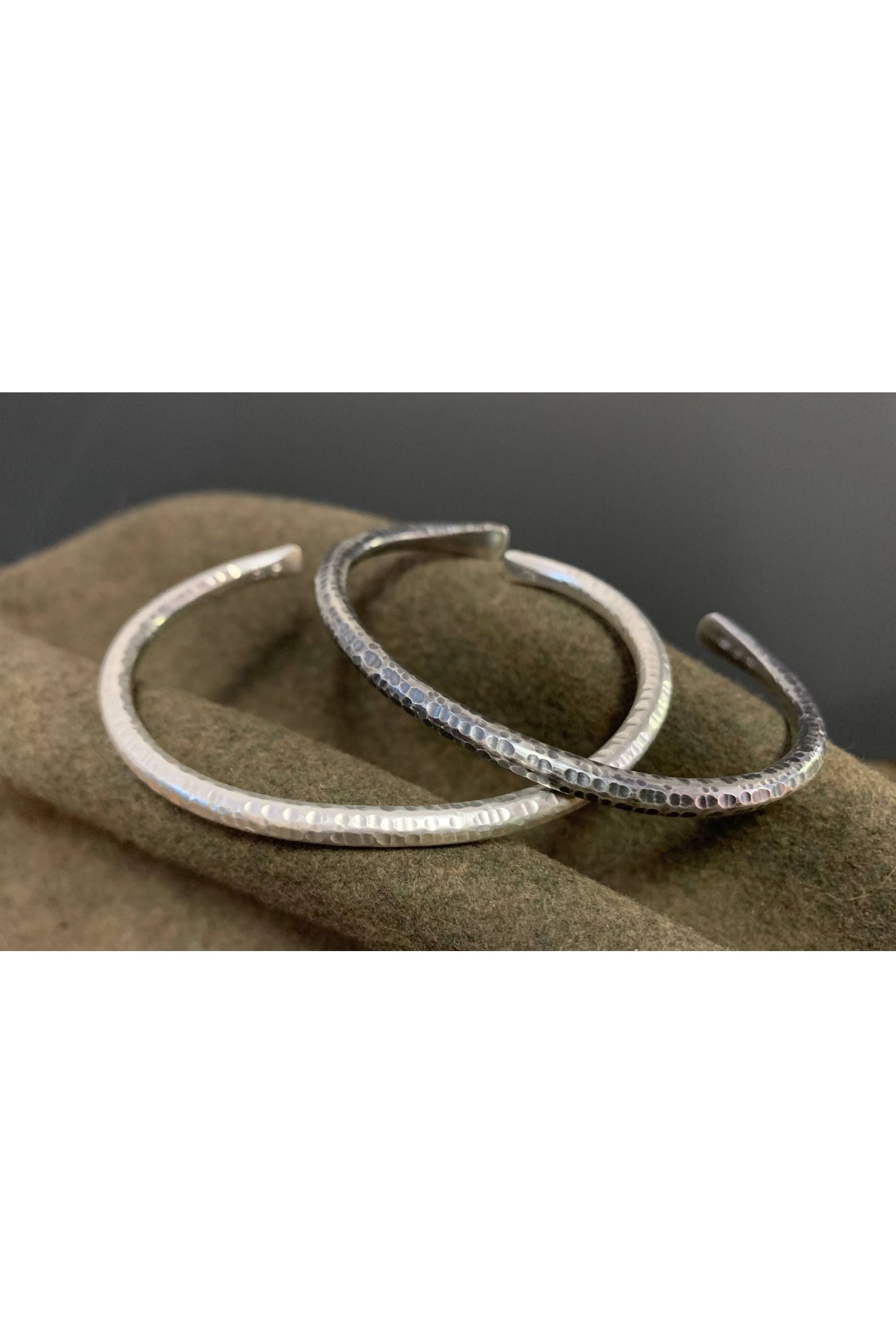 Tres Cuervos - Sackett Silver Cuff - DUNE + SALT