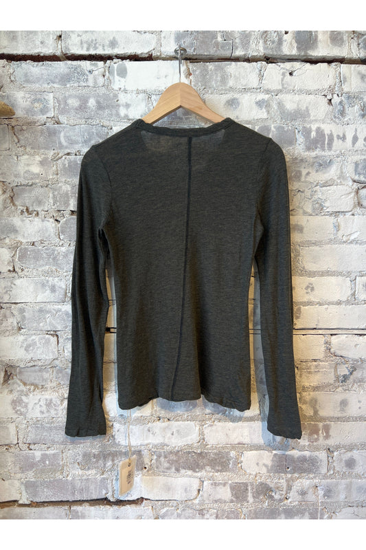 Hi-Soft Jersey LS Crew - Black - DUNE + SALT