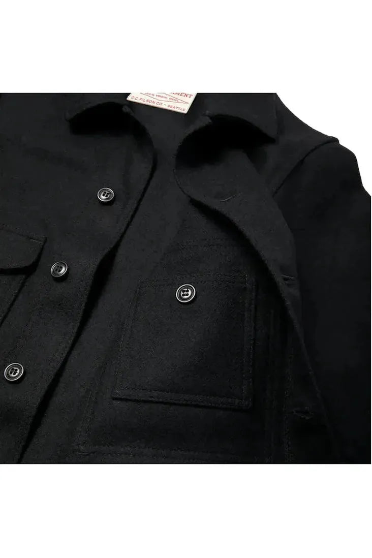 Mackinaw Wool Cruiser Jacket - Dark Navy - DUNE + SALT