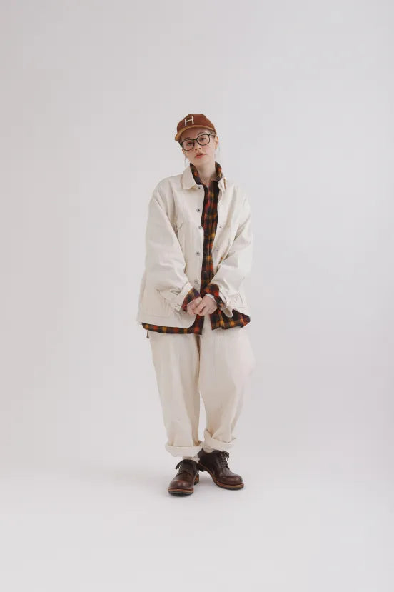 Denim One-Wash Coveralls - Kinari