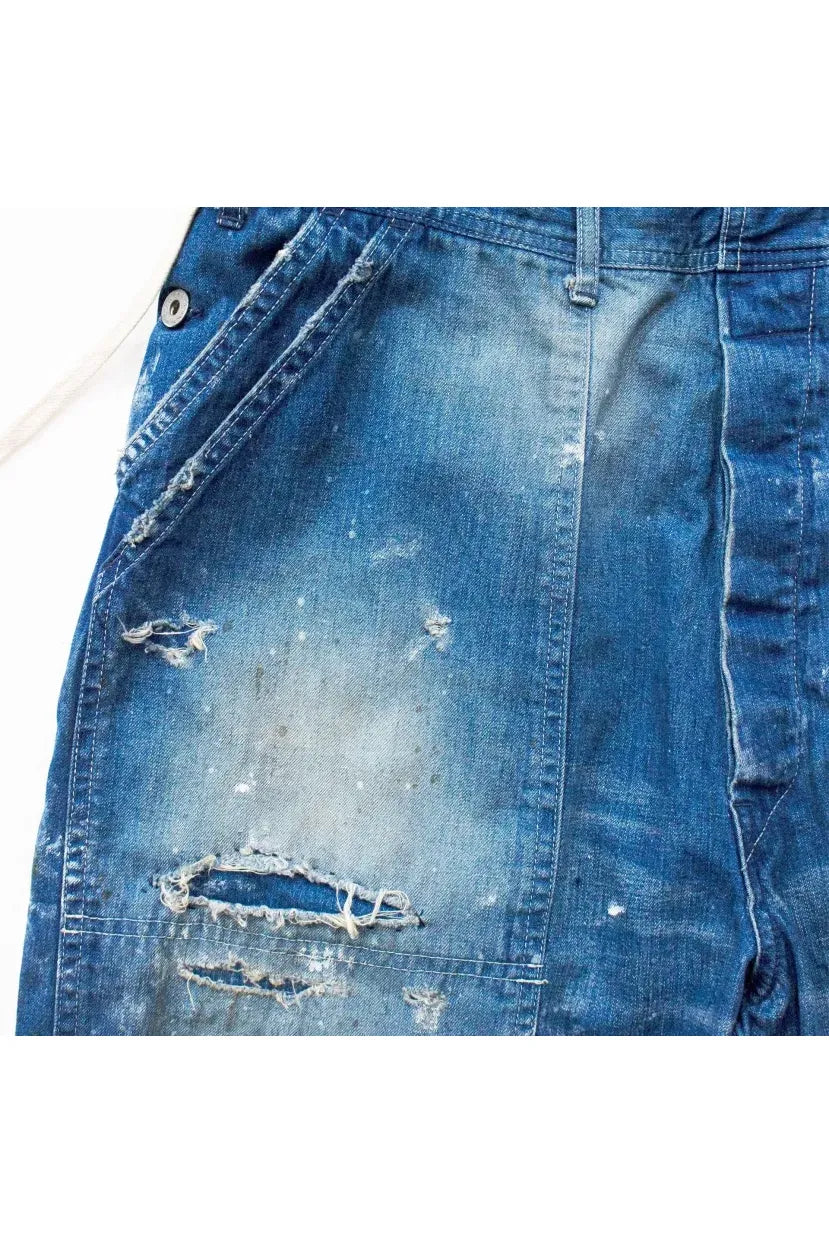 Customized Side Open Panter Pants - Denim