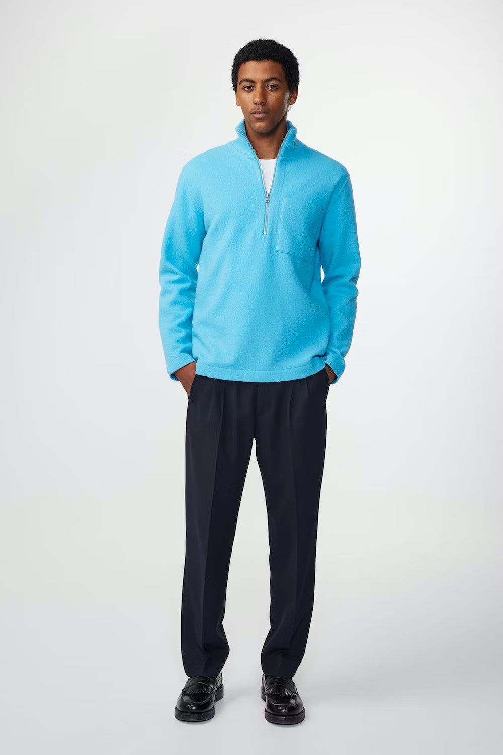 Anders Merino Sweater - Aquarius - DUNE + SALT