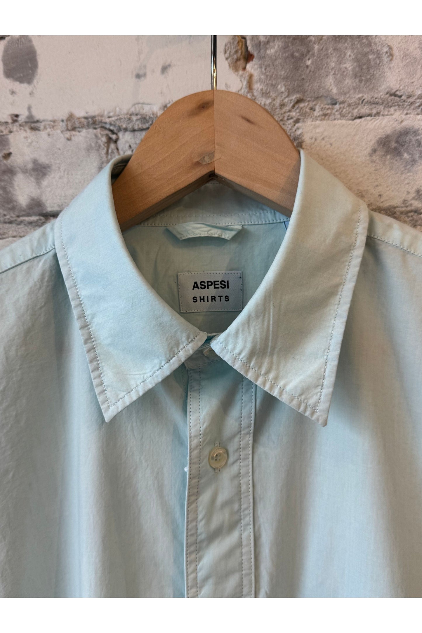 Fred Garment-Dyed Shirt - Sky Blue - DUNE + SALT