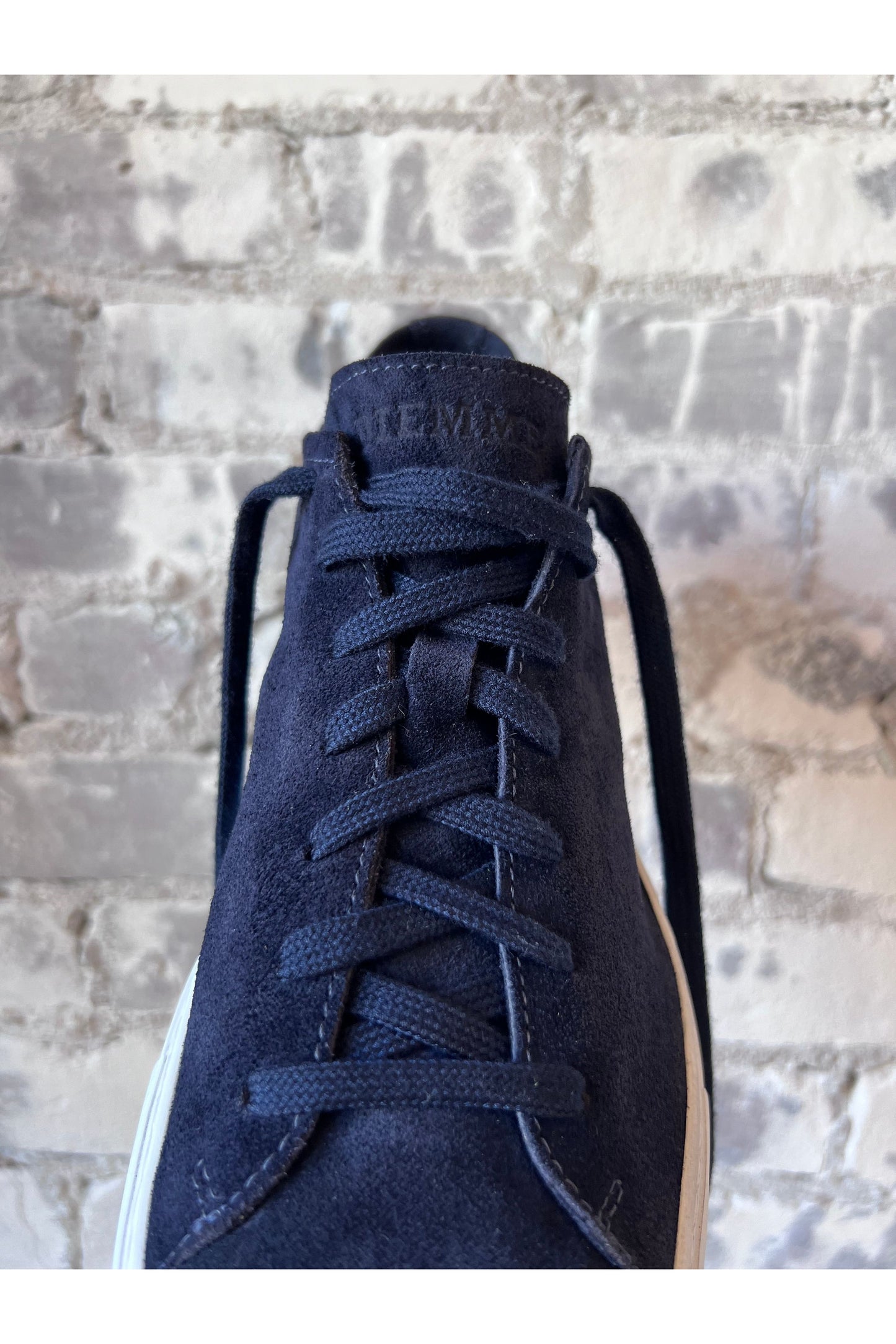 Loria Suede Low Sneaker - Navy - DUNE + SALT