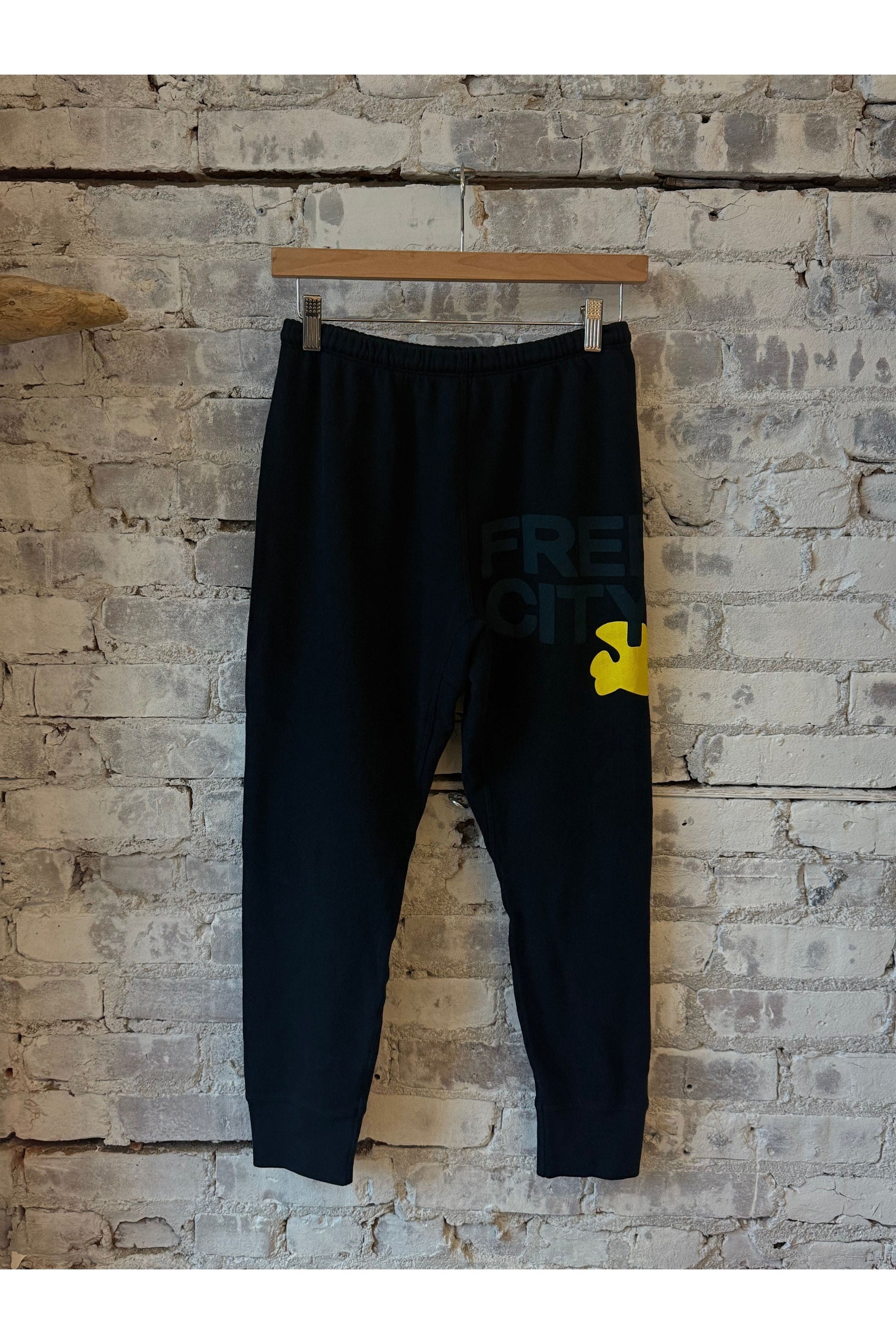 FREECITY HEATHER 3/4 sweats - squidink - DUNE + SALT