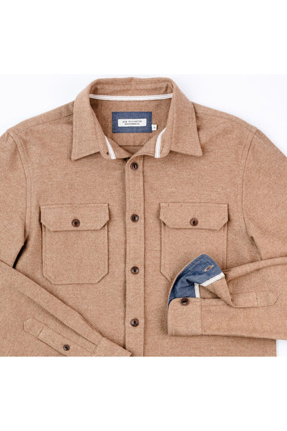 Utility Flannel - Camel - DUNE + SALT
