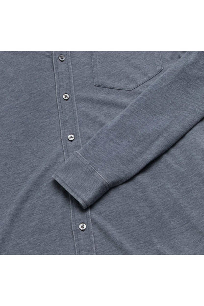 Anthony Burnout Shirt - Navy Blazer - DUNE + SALT