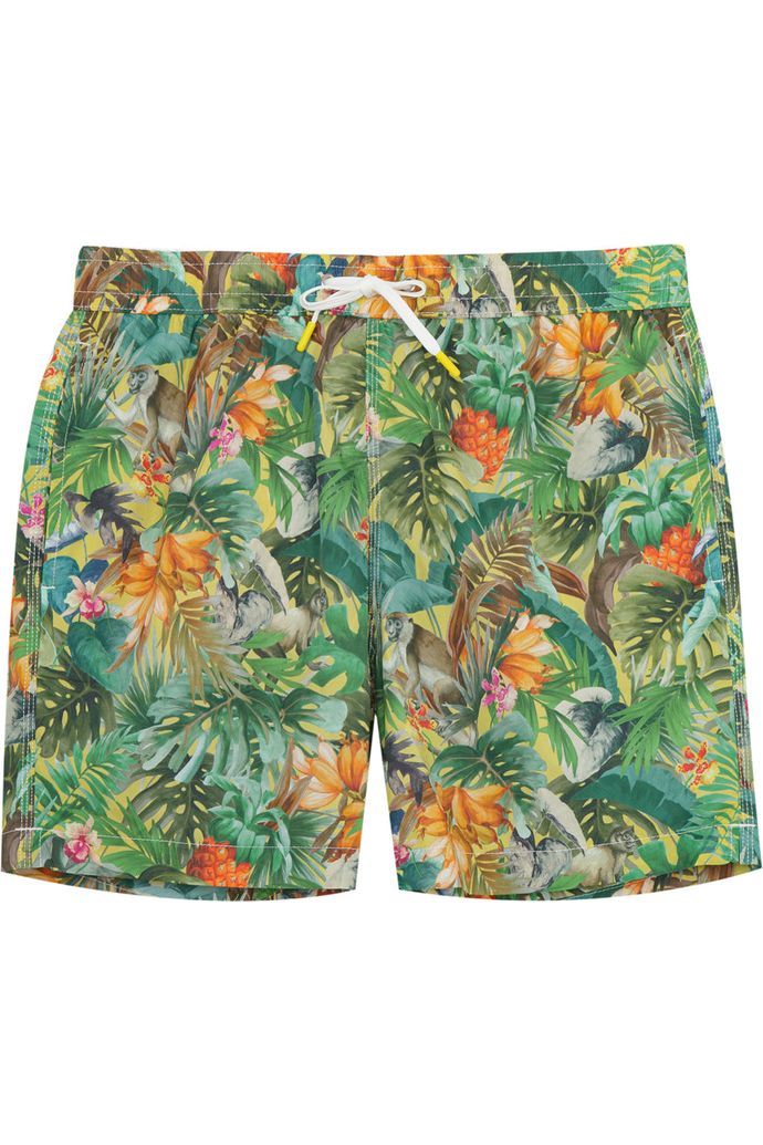 Printed Swim Short - Jungle Gold - DUNE + SALT