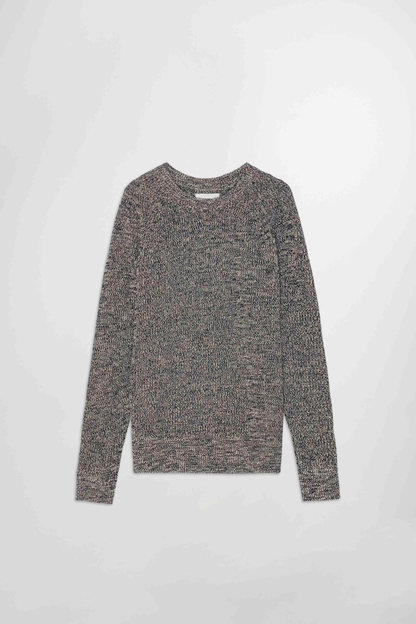Jacobo Knitted Sweater - Black Multi - DUNE + SALT