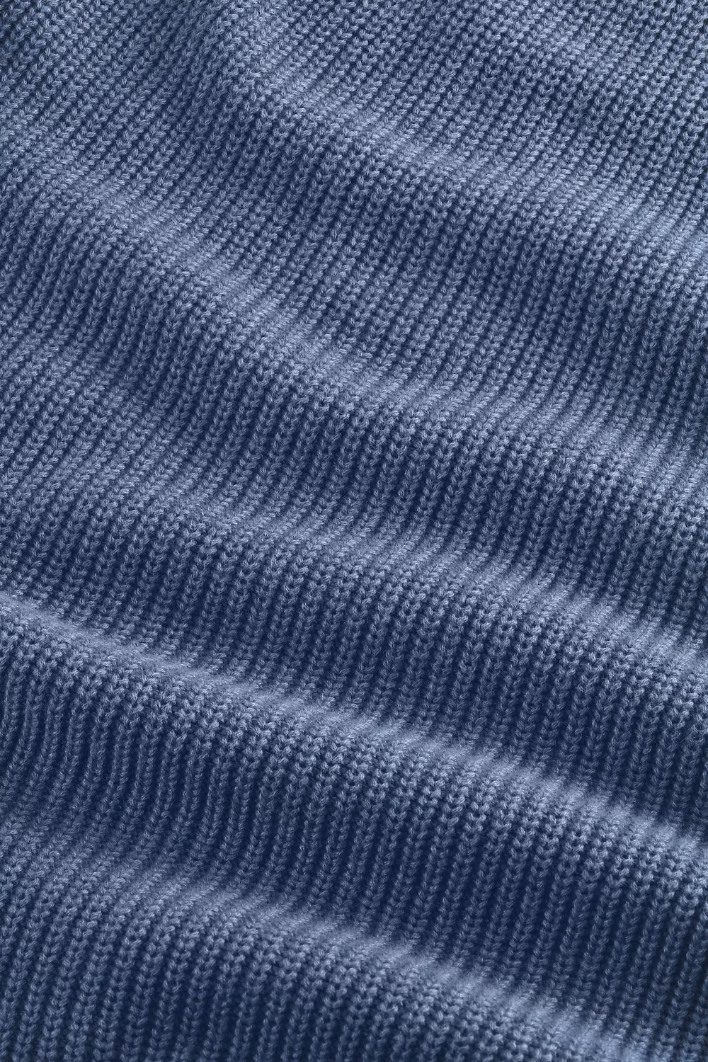 Jacobo Knitted Sweater - Gray Blue - DUNE + SALT