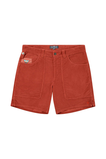 Men's 7Incher Concord G.Dyed Short - Terra Red - DUNE + SALT