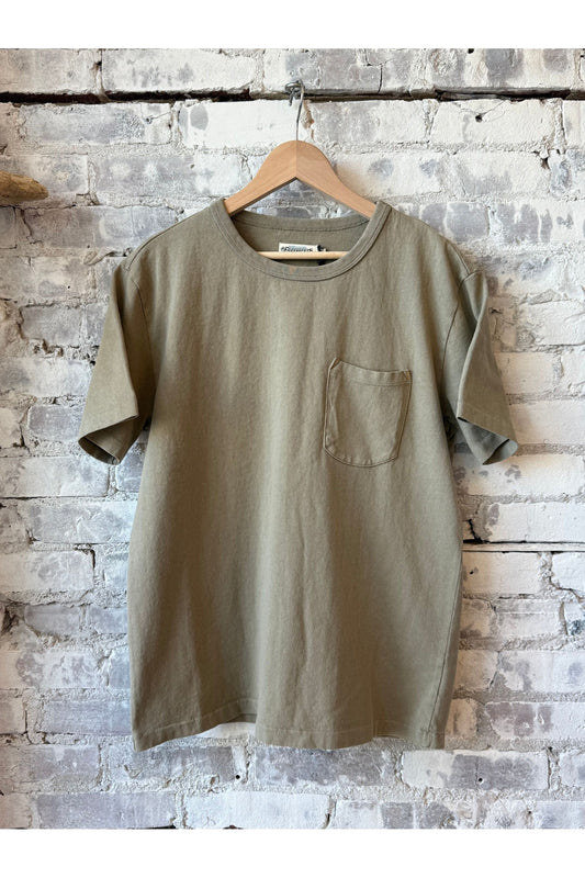 13 Ounce Pocket T-Shirt - Fog - DUNE + SALT