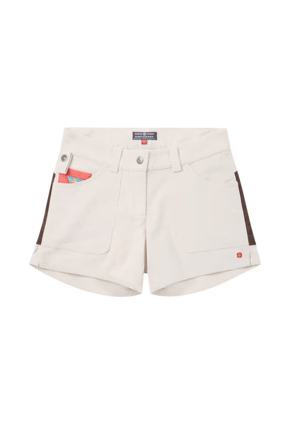 Women's 5incher Concord Shorts - Natural/Cowboy - DUNE + SALT