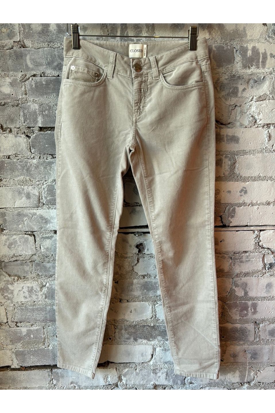 Baker Velvet Pants - Sea Grey - DUNE + SALT