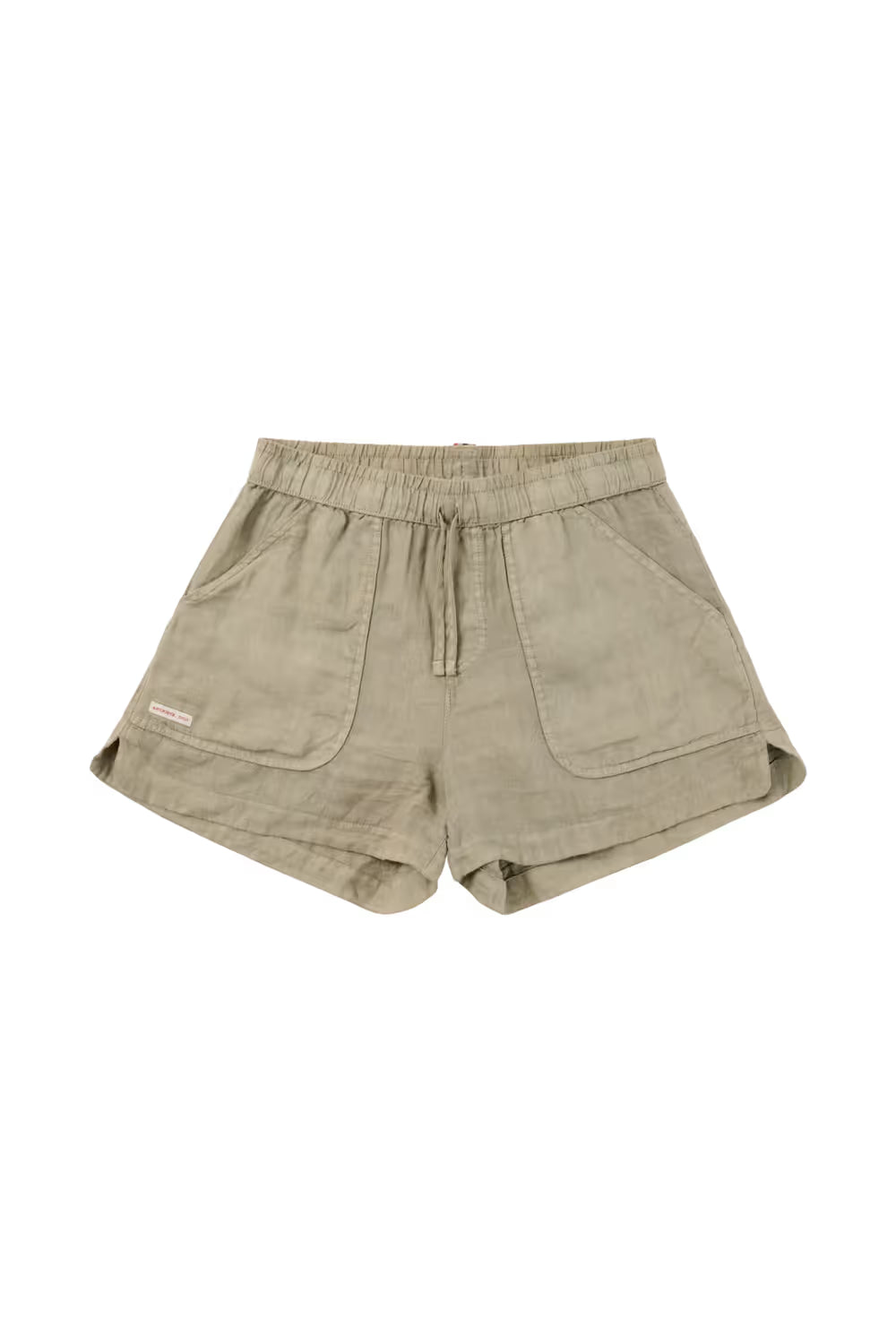 Women's Safari Linen Short - Olive Ash - DUNE + SALT