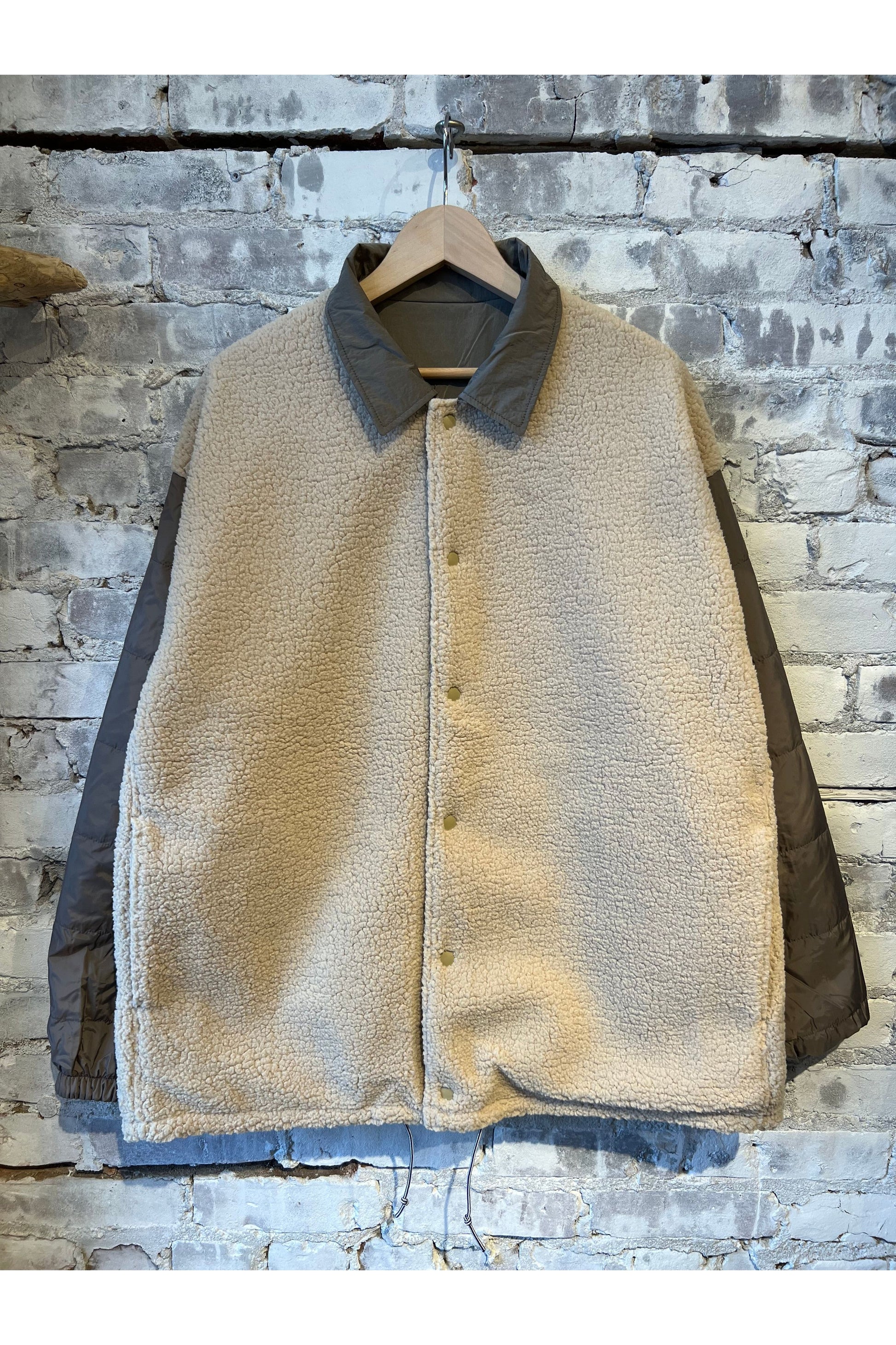 Reversible Wind Jacket - Beige - DUNE + SALT
