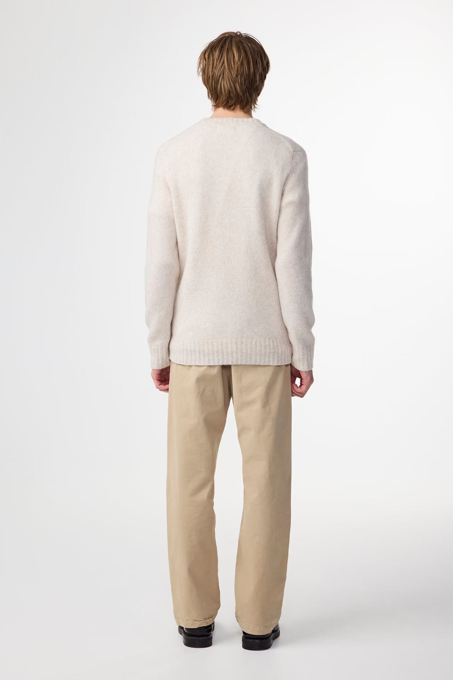 Lee Wool Blend Sweater - Ivory - DUNE + SALT