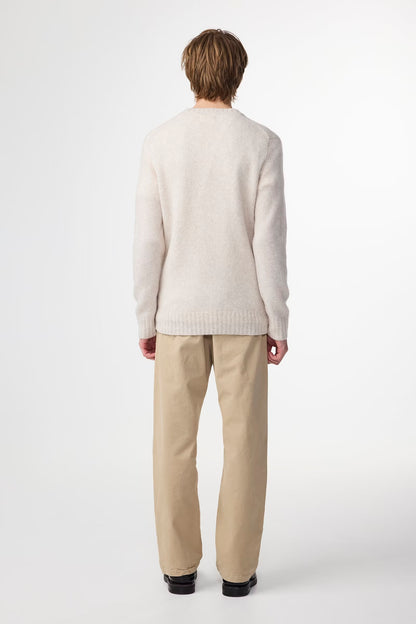 Lee Wool Blend Sweater - Ivory - DUNE + SALT